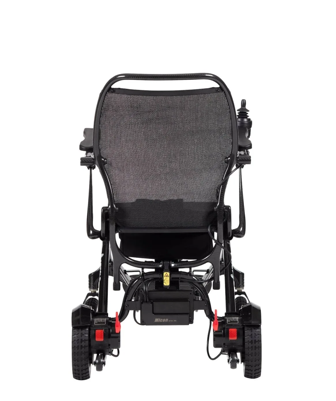 Drive AirFold Carbon akülü sandalye, arkadan, file sırtlık ve arka tekerler