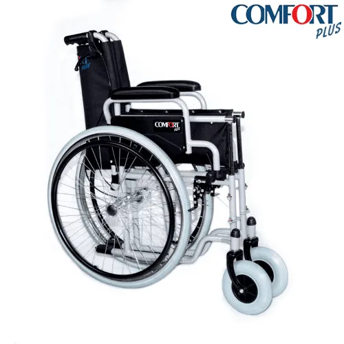 Comfort Plus DM-312 tekerlekli sandalye, yandan, ayak dayamaları takılı değil