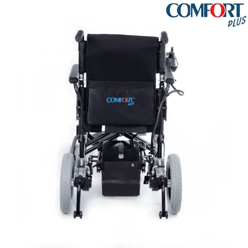 Comfort Plus Escape LX akülü sandalye, tam arkadan, sırt cebi ve akü kutusu