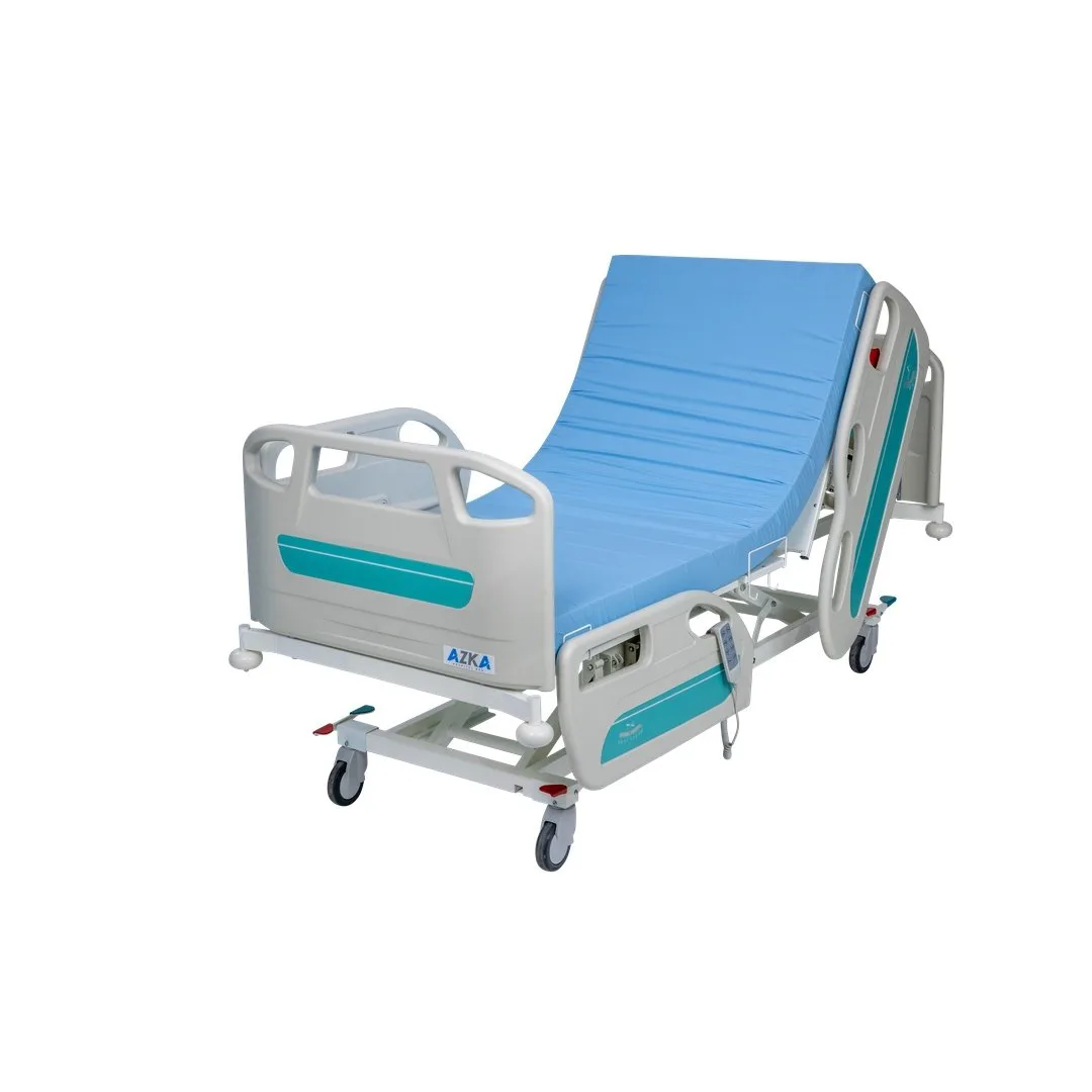 AZKA 4002 4 Motorlu ABS Korkuluklu Hasta Karyolası - görsel 8