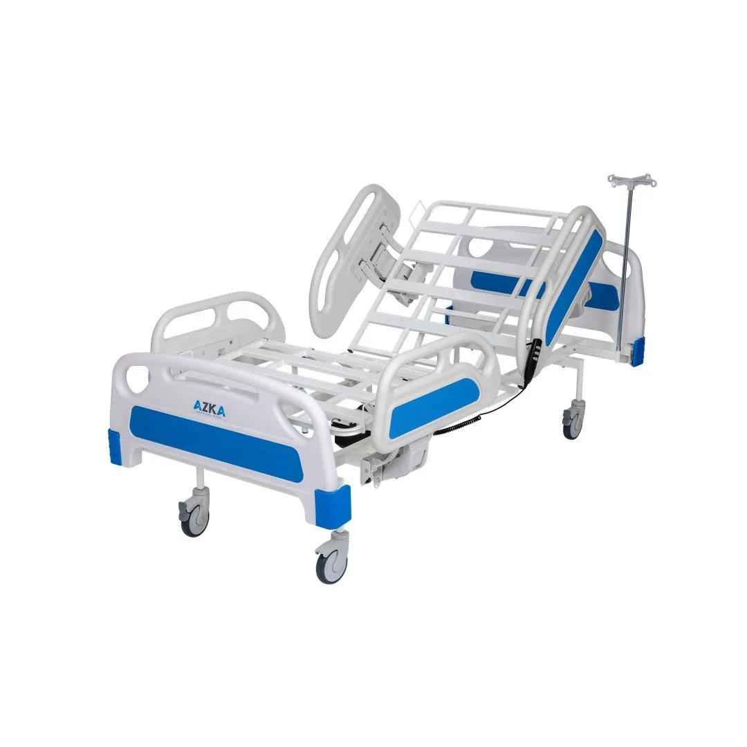 AZKA DFA1 Dual Motorlu ABS Korkuluklu Ekonomik Hasta Karyolası - görsel 9