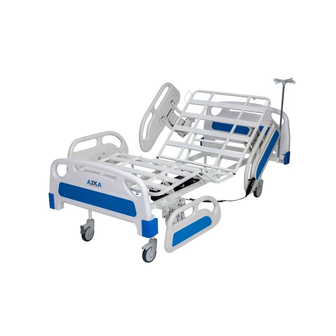 AZKA DFA1 Dual Motorlu ABS Korkuluklu Ekonomik Hasta Karyolası - görsel 10