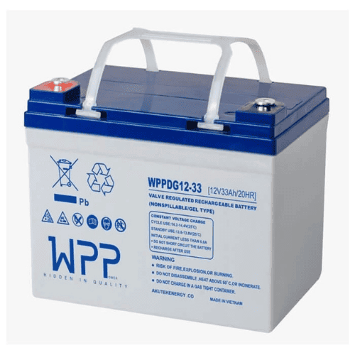 33 Amper Akülü Tekerlekli Sandalye Aküsü