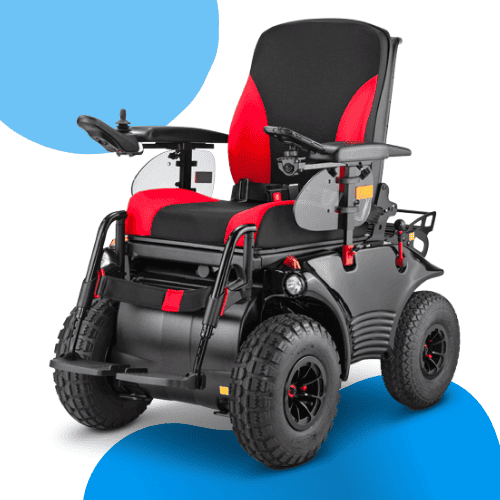 Meyra Optimus 2 RS Arazi Tipi Akülü Tekerlekli Sandalye