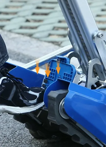 Xsto TR250T Tekerlekli Sandalye için Merdiven Tırmanıcı - Görsel 9