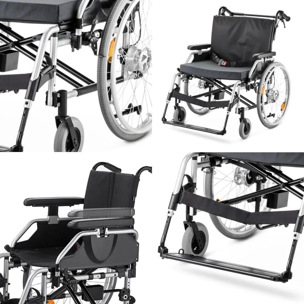 Meyra Eurochair 2 XXL 2.850 Tekerlekli Sandalye 55 CM - Görsel 2