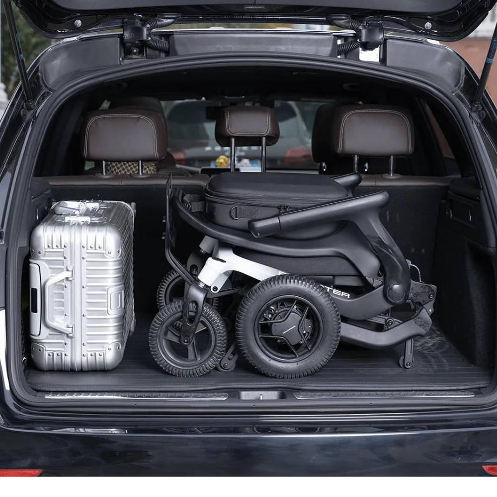 Robooter E80 Karbon Fiber Akülü Tekerlekli Sandalye - Görsel 4