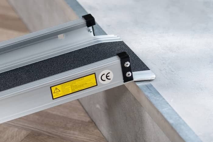 Portatif Hafif Tekerlekli Sandalye Rampası – Teleskopik - Görsel 6