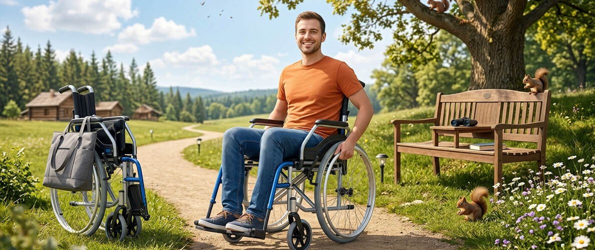 Katlanabilir tekerlekli sandalye